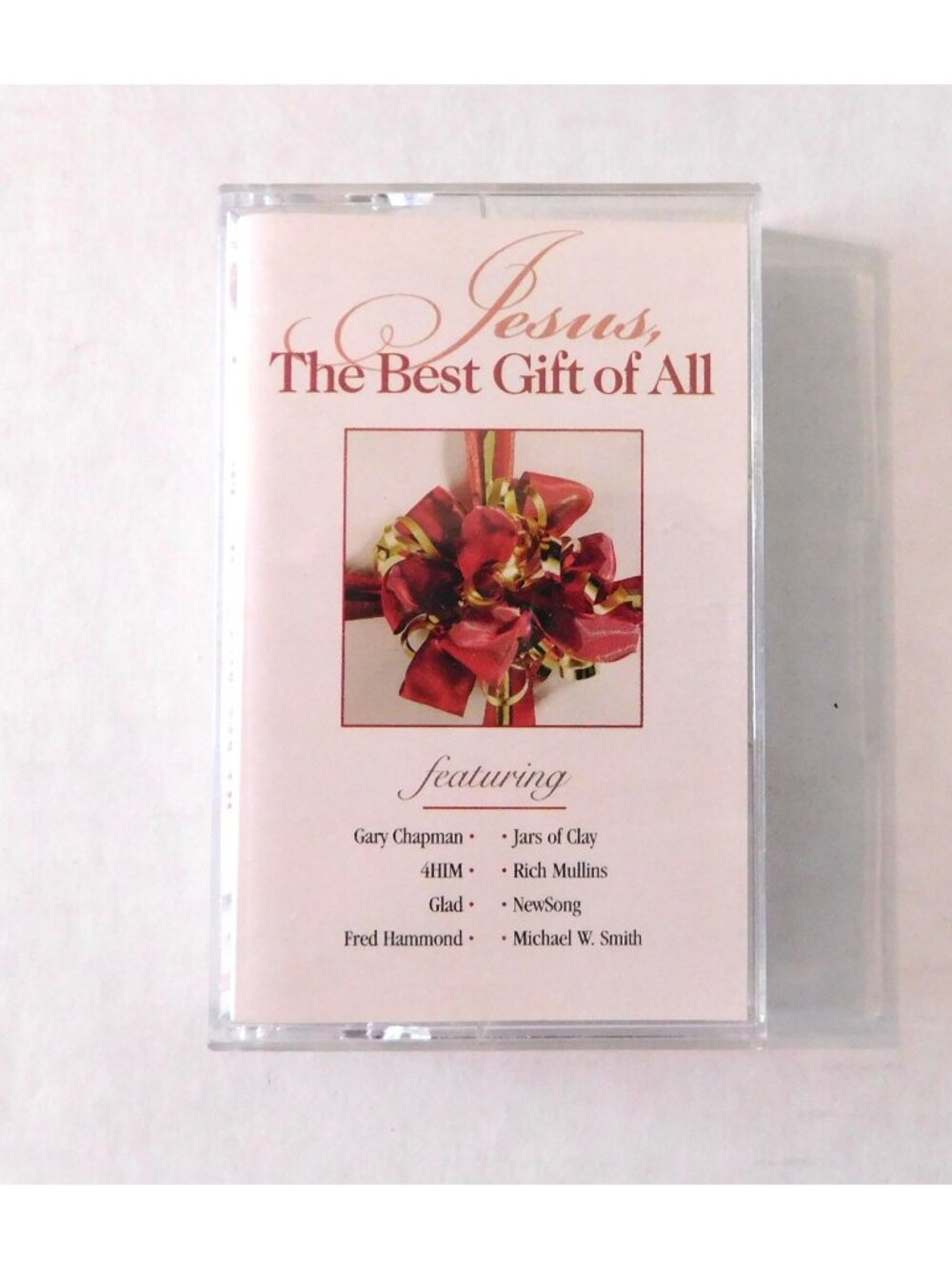 Jesus The Best Gift Of All Music Cassette Featuring Top Artists Holiday Songs